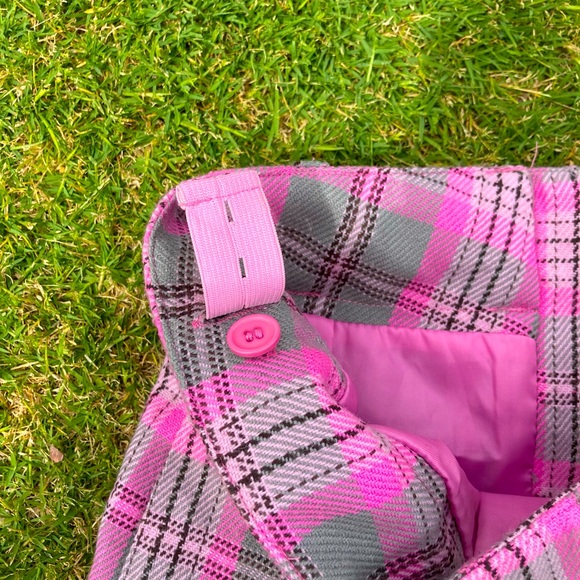 Patch pink pleated skirt fits ≈ size 6 women’s - Picture 3 of 4